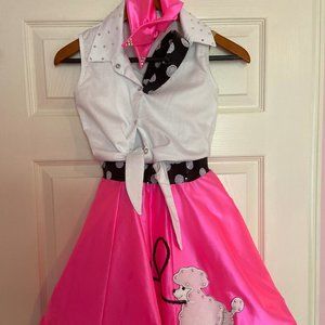 Weissman MC Poodle Skirt 1950s Costume